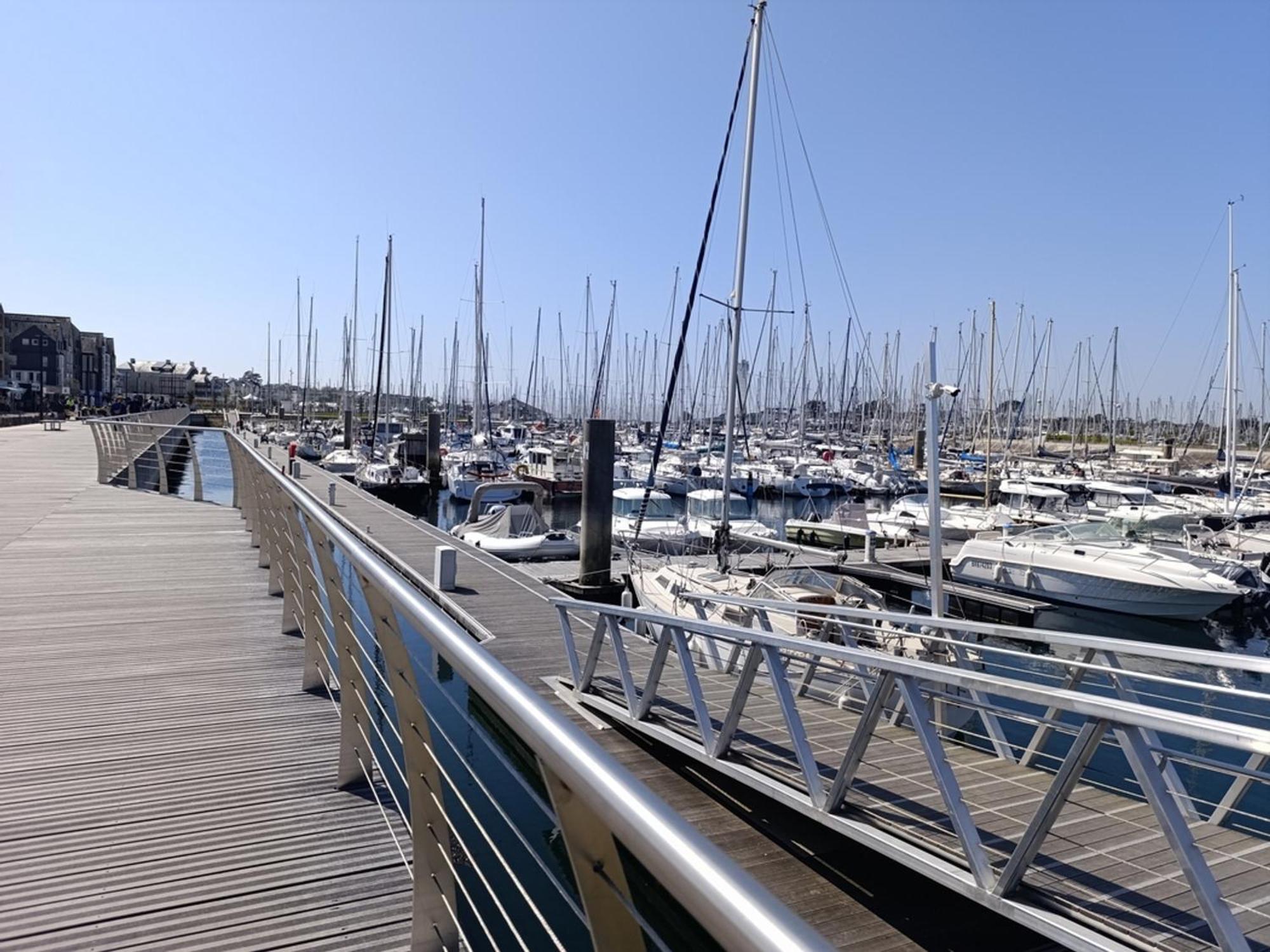 Appartement Famille Avec Balcon Au Port Du Crouesty, Parking Inclus - Fr-1-639-55 *